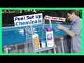 Easy Pool Chemical Set UP Bestway above ground pool chemicals