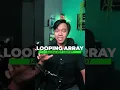 LOOPING ISI ARRAY PADA JAVASCRIPT
