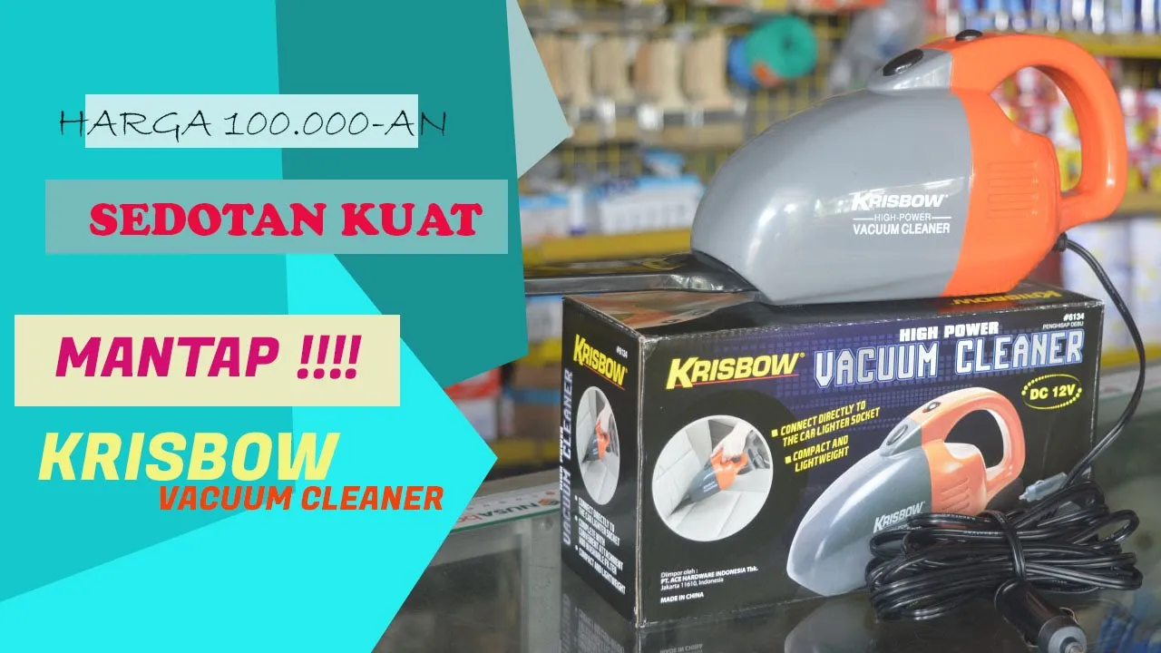 Portable mini vacuum cleaner wireless terbaik di harga 100K.