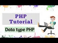 Data type in PHP PHP tutorial in HINDI AND ENGLISH VERY EASY