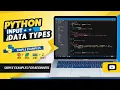 Part 2 Python Input Function with Data Types Explained Beginner to Pro in 10 Minutes
