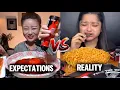 EXPECTATIONS vs REALITY spiciest food mukbangs!
