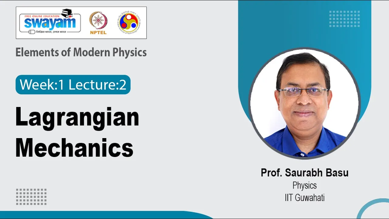 Lec 2: Lagrangian Mechanics