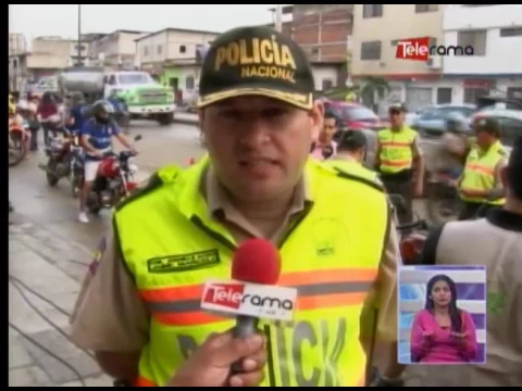 Policía ejecutó operativo antidelictivo a motociclistas