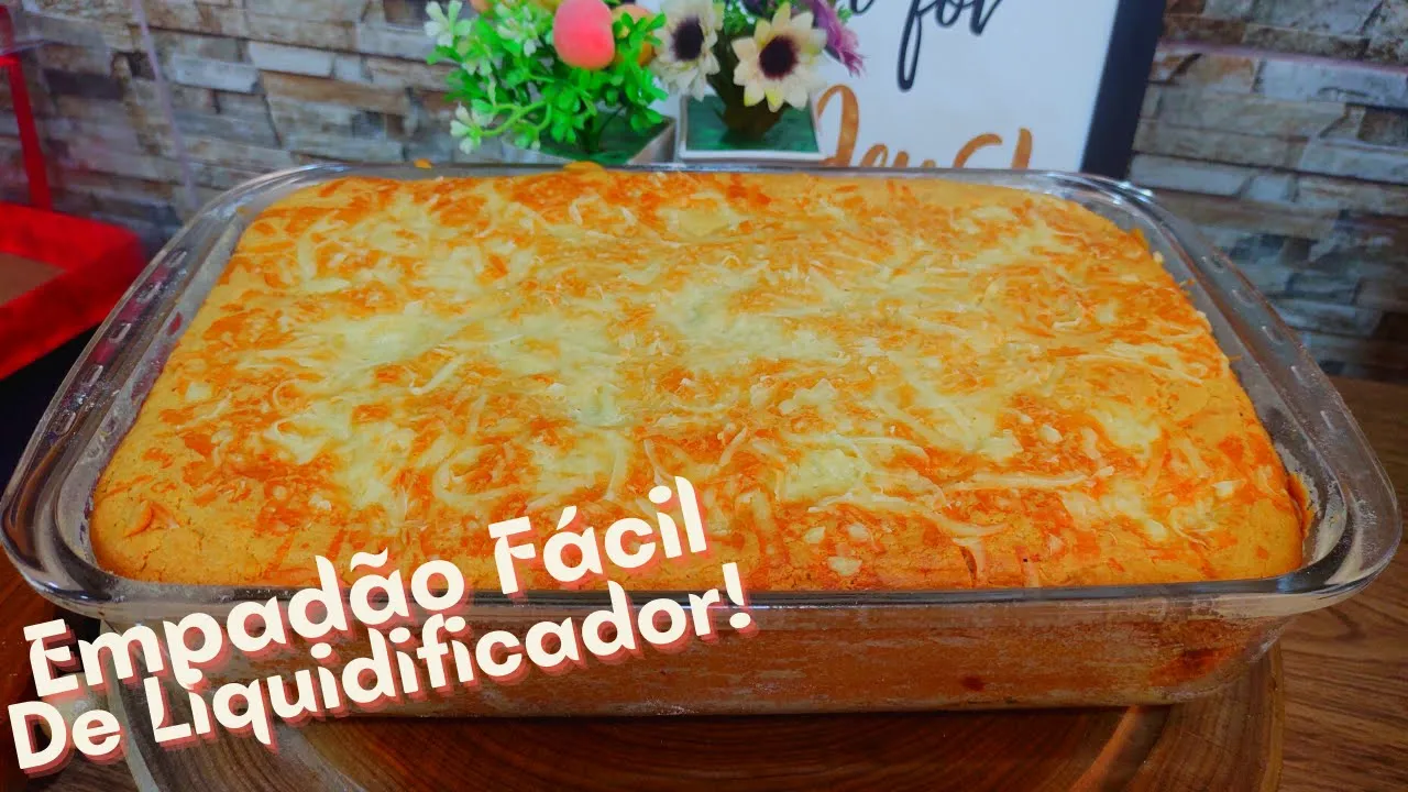 Torta de Frango com Massa Podre. 