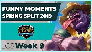 Funny Moments LCS Week 9 - Spring Split 2019