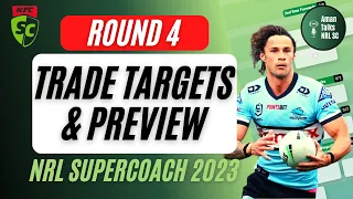ROUND 4 TRADE TARGETS PREVIEW LIVE STREAM NRL SuperCoach Tips 2023  ROUND 4 TRADE TARGETS PREVIEW LIVE STREAM NRL SuperCoach Tips 2023