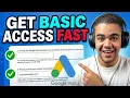 How To Apply for Basic Access For Google Ads API