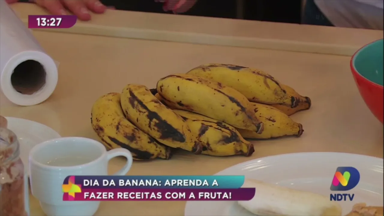 Aprenda a fazer recitas com a banana