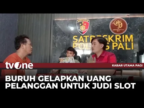 Kecanduan Judi Slot, Seorang Buruh Nekat Bawa Kabur Uang Modal Usaha