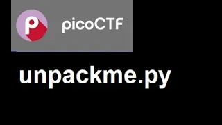 picoCTF 2022 unpackme py