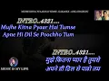 Download Lagu Mujhe Kitna Pyaar Hai Tumse Karaoke With Scrolling Lyrics Eng. \u0026 हिंदी