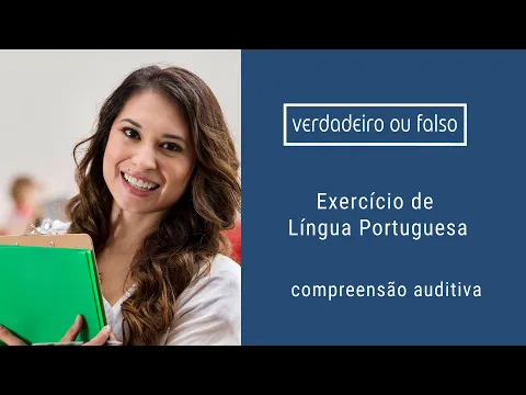 Download MP3 Teste a sua compreensão auditiva de  Português com este exercício para alunos intermediário.