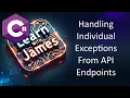Handling Individual Exceptions from API Endpoints