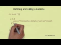 C Lambda Part - 1 Lambda Syntax