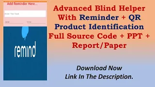Part - 2 Advanced Blind Android Project With