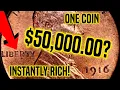 1916 Lincoln Penny Coins Worth BIG MONEY