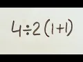 This Simple Math Problem Is Breaking the Internet