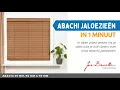 Download Lagu In 1 minuut -  Abachi houten jaloezieën op maat ☞ MIJNHOUTENJALOEZIEEN.NL