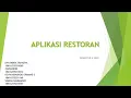 SISTEM RESTORAN FINAL PROJECT