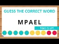 Scrambled Word Game Can You Unscramble These Words 5 Letters