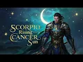 ASTRALX Scorpio Rising WITH Cancer Sun MEN 2025