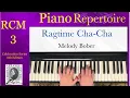 Lagu Ragtime Cha-Cha by M. Bober. RCM Piano Repertoire. 2022 Edition