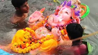 Download Ganesh Visarjan+Hare Rama Hare Krishna Composed By Arjun Singh   YouTube 360p MP3