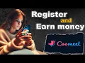 Registration on the Coomeet Website How to earn from 50 a day for a beginner