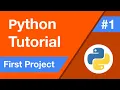 Python Tutorial Lesson 1 Installing and running the first project