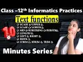10 Minutes Series Text functions Fatafat Revision - 12 IP