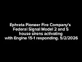 ENGINE 15-1 RESPONDING
