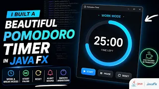 Build a Beautiful Pomodoro Timer in JavaFX Full Project