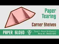 19 Paper Tearing Sloyd Visual Guide Model XVI Corner Shelves Charlotte Mason Beehive