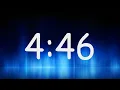 4 46 Minutes Timer Countdown from 4min 46sec