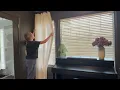 Unboxing Review What Makes the Pinch Pleated Linen Curtains 84 Inch Length Stand Out X1914