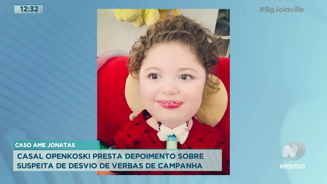 Caso AME Jonatas: casal Openkoski presta depoimento sobre suspeita de desvio de verbas de campanha