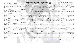 chord note melody