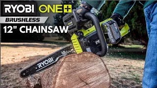 RYOBI 18V ONE HP Brushless WHISPER SERIES 12 Chainsaw