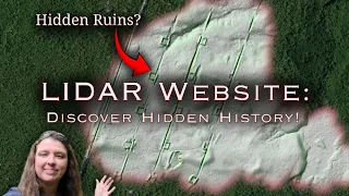 History Seekers Guide to LIDAR Using CalTopo - EASILY Discover Forgotten Hidden History