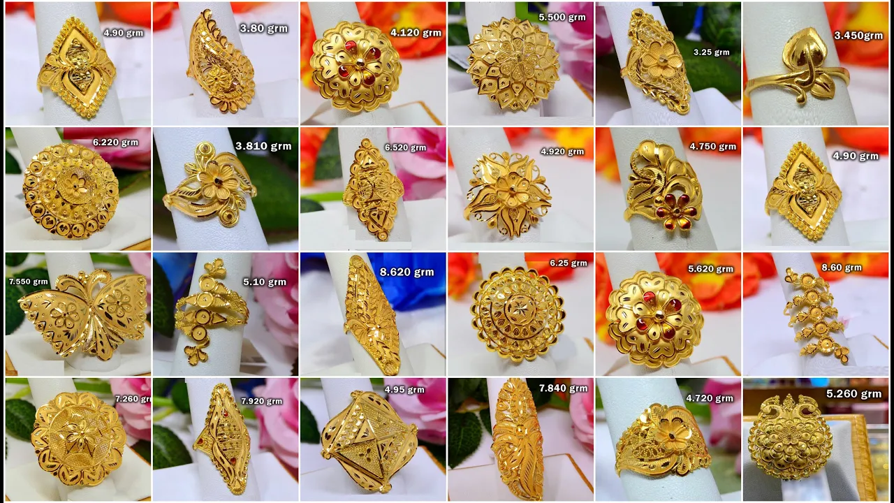 🌸🌸Latest Anguthi Ki Design | Female Gold Ring | Gold Ring For Bride | New Gold Ring | Sone Ki Ring🌸🌸