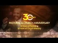 Pastor Ralph Douglas West 30th Pastoral Anniversary with Dr Remus Wright