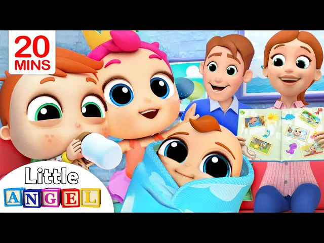 Download MP3 Family Baby Photos | Little Angel Kids Songs & Nursery Rhymes