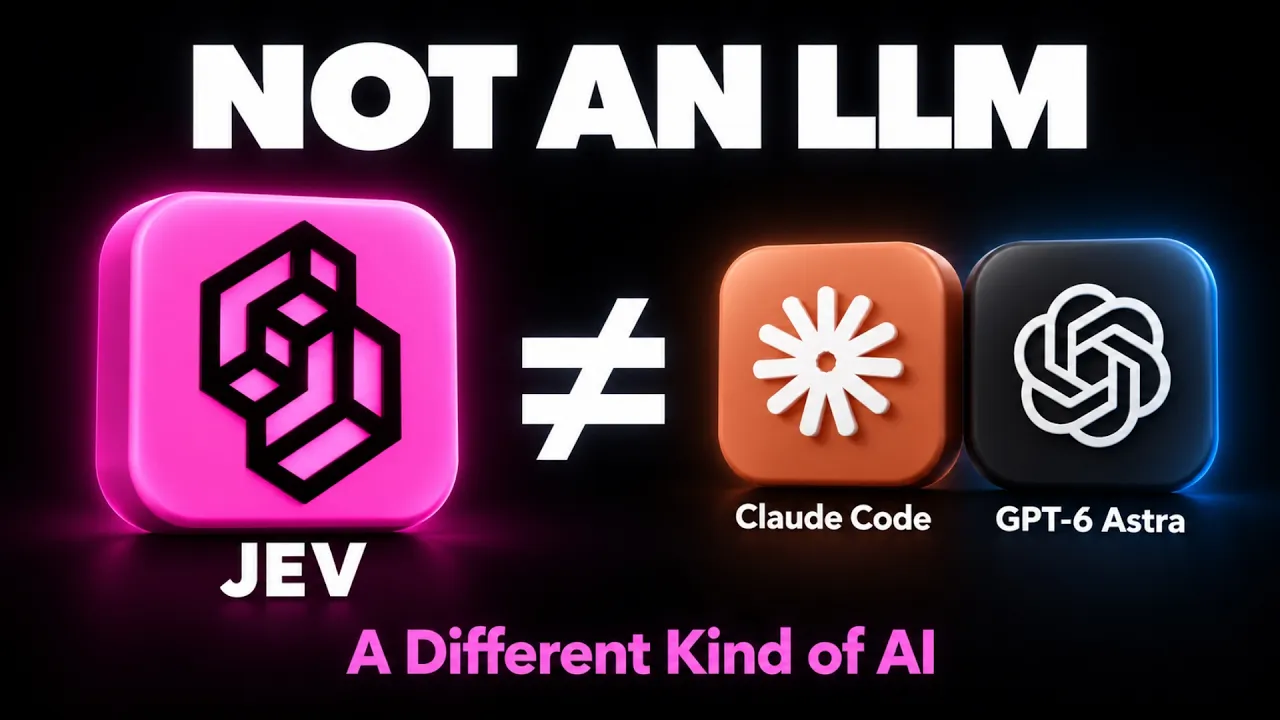 JEV Is NOT an LLM — Here’s What It Actually Does: video thumbnail