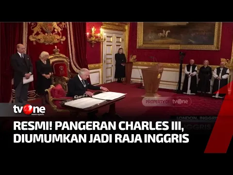 Pangeran Charles III Resmi Menjadi Raja Inggris