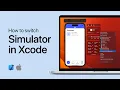 How To Open Switch Simulator Device in Xcode - Tutorial