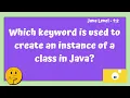 FullStack Factoids Java 1 2