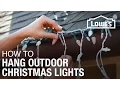 How To Hang Exterior Christmas Lights