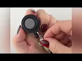 Interchangeable Badge Reel Snap Swap Designs Retractable ID Badge Holder for Nurses