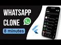 Build a WhatsApp Clone in 8 Minutes With Flutter
